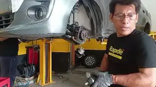 Mitsubizhi... Kabit ng wheelbearing