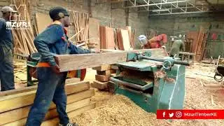 Mzuri Timber & Hardware - Timber Machine Works (Solid Mahogany Door in Kenya)