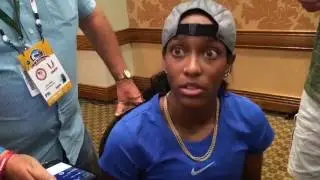 English Gardner on her Olympic prospects