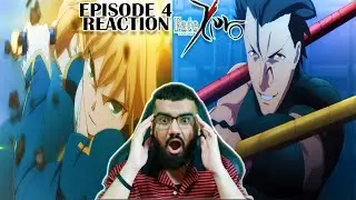 SABER VS LANCER | FIRST TIME WATCHING Fate/Zero | Episode 4 Reaction | 