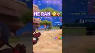 He Ran&hellip; Then My AIMBOT Aim Caught Him 😳🎯 (Fortnite) #fortnitegameplay #aimbot