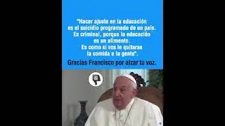 El Papa Francisco cumple