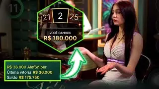 4&ordm; dia tentando buscar a meta de 500.000K na roleta online veja se &eacute; poss&iacute;vel isso ao vivo 😳