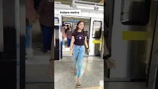 Indore metro #trendingshorts #minivlog #roshniojha #vlog #indoremetro #viralvideo