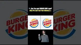 🍔 Burger King Bonanza: Spot the Logo in 3 Seconds! 👑 #brainteasers #riddles #funny