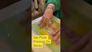 Gelli Arts 9x12 Gel Plate T-Shirt Prints