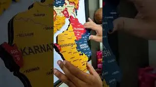 3D india wooden Map 😍 #shorts #shortvideo