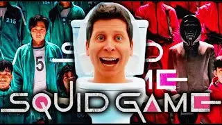 Skibidi Sam Joins The Squid Games Trailer 😂 Sam Altman Skibidi Toilet In Squid Games | Skibidi Sam 😂