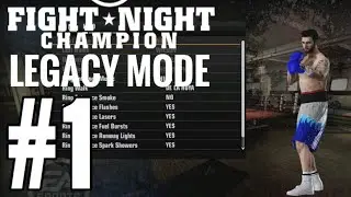 Fight Night Champion Legacy Mode Walkthrough Part 1 - THE TOURNAMENT!