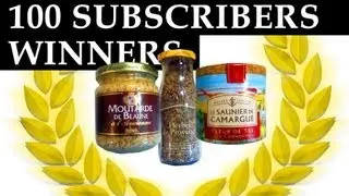 100 Subscribers Giveaway - And the 2 Winners are ...