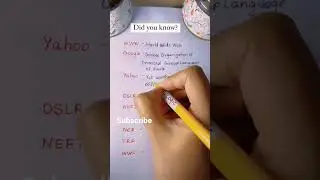 #new video#short words Full from #Daily basics word# Full name of Google|| WWW || NEFT