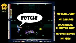 Mega Man X: Velguarder (No Wall Jump, No Damage, Uncharged X-Buster Only, No Miss, No Dash Shots)