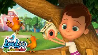 🐦 Zwei Kleine Vöglein - Fröhliche Kinderlieder zum Mitsingen | Sing mit LooLoo Kids