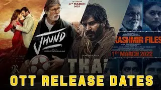 Kashmir Files OTT Release Date | Radhe Shyam Hindi OTT | JHUND-THAR OTT  Release Date|   MOVIZONE