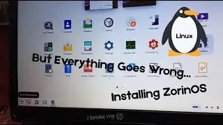 Installing ZorinOS(linux) on a Old Laptop (but everything goes wrong)