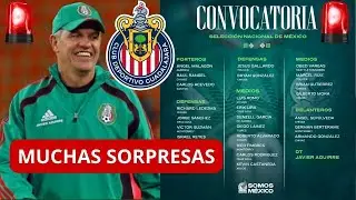 🚨&Uacute;LTIMO MOMENTO‼️8 JUGADORES DE CHIVAS CONVOCADOS A SELECCI&Oacute;N MEXICANA 🔥