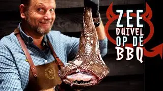Gevulde ZEEDUIVEL op de BBQ