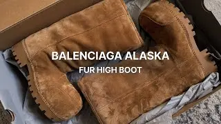 Balenciaga Alaska Fur Boot &ndash; Unboxing, Sizing, Review