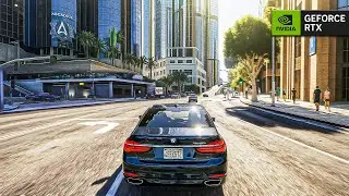 GTA 5 Enhanced Edition Next-Gen Ultra Realistic Graphics Mod Walkthrough Gameplay Part 4 4K 60FPS
