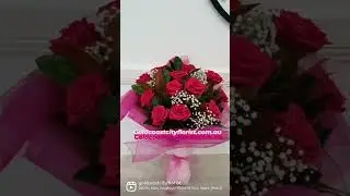 Gold Coast City Florist  Rose Bouquet.  Gold Coast Delivery