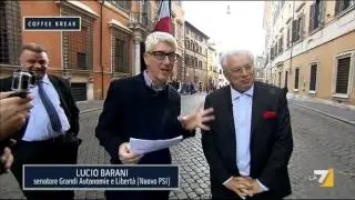 Oggi conosciamo il Senatore Lucio Baroni Grandi Autonomie e Libertà (Nuovo PSI)