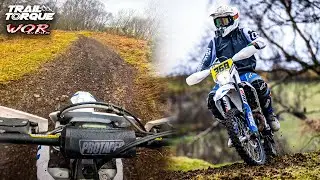 Wet & Windy Enduro in Wales - Maeshafn WOR Event Playday | KTM EXC 250 & Husqvarna TE300i