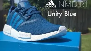 Adidas NMD - Unity Blue + On Feet