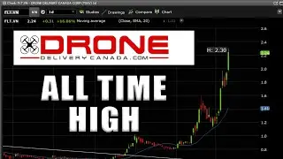 ALL TIME HIGH for Drone Delivery Canada (FLT.V) (TAKOF)