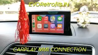EVO FIT: подключение Carplay MMI для iPhone через обновление интерфейса Apple Carplay MMI на AUDI Q3 8U