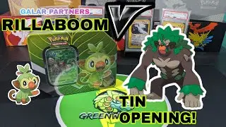 Rillaboom V Tin Opening!
