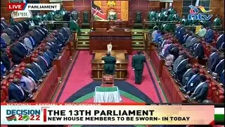 LIVE: MOSES WETANGULA ELECTED SPEAKER OF NATIONAL ASSEMBLY