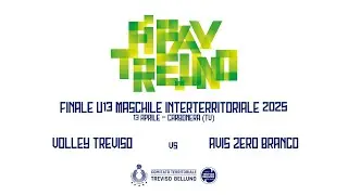 FINALE U13M: VOLLEY TREVISO - AVIS ZERO BRANCO