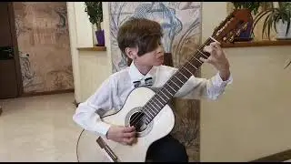 Половинчук Серафим, гитара,  10 лет, 2021