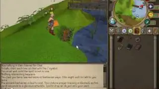 Barbarian training chewed bones pyre ship + loot
