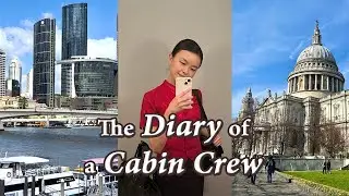 Flight Schedule of a Cabin Crew｜Flight Delay in India｜Flying to London Twice a Month
