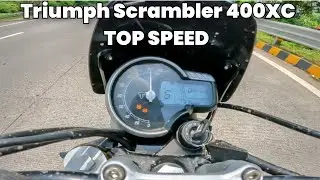 Triumph Scrambler 400 XC TOP SPEED