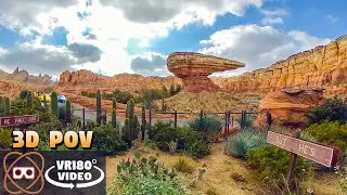 [VR180] Radiator Springs Racers Disney California Adventure Cars Ride