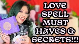 LOVE SPELL MUST HAVES & SECRETS YOU NEED TO KNOW! ❤️ UNBOXING GODDESS PROVISIONS LOVE BOX