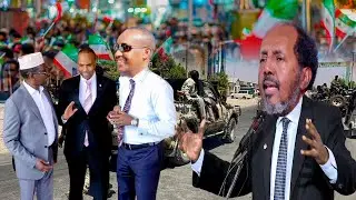 DEG DEG MW Xasan sh oo Go’aan lama Filan ku dhawaaqay, Mucaradkii oo Villada isla xaadiriyay..