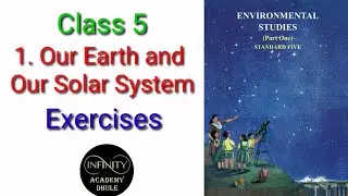 1 Our Earth and Our Solar System | 5th EVS 1 chapter 1 lesson 1 questions Answers Maharashtra SB