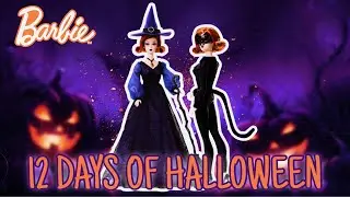 Barbie | 12 Days of Halloween Doll/ Advent Calendar Review + Unboxing!!🧹🐈‍⬛🎃