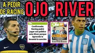 Ins&oacute;lita terna arbitral para Racing vs River  Tello - Chade 
