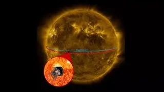 Когда солнечный зонд NASA Parker Solar Probe пролетел близко к Солнцу, телескопы наблюдали за ним с