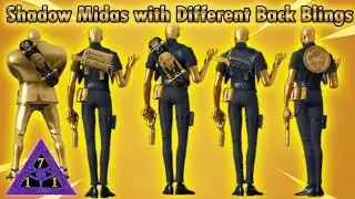 Shadow Ghost Gold Midas Challenges How to Get Edit Style Unlock Back Blings FNCS 2020 Deck Fortnite