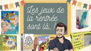 Les jeux et les news de la rentrée de septembre 2025 !