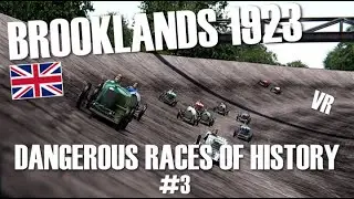 BROOKLANDS 1923! | Dangerous Races of History #3 | Assetto Corsa Gameplay