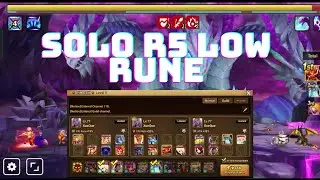 Team Solo Raid 5 : Low Rune f2p | Summoners War
