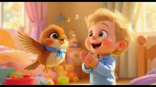 The Chirping Sparrow Song 🐦 | Sing &lsquo;Chip Chip Chip!&rsquo; | Fun Morning Song for Kids