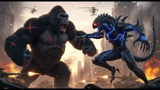 King Kong vs  The Bio Engineered Predator Humanity's Genetic Nightmare