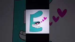 Letter E Felt In Love With Letter P #hearteyes #animevfx #lettere #lettern #angry #valentinesday